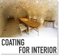 COATING FOR INTERIOR
